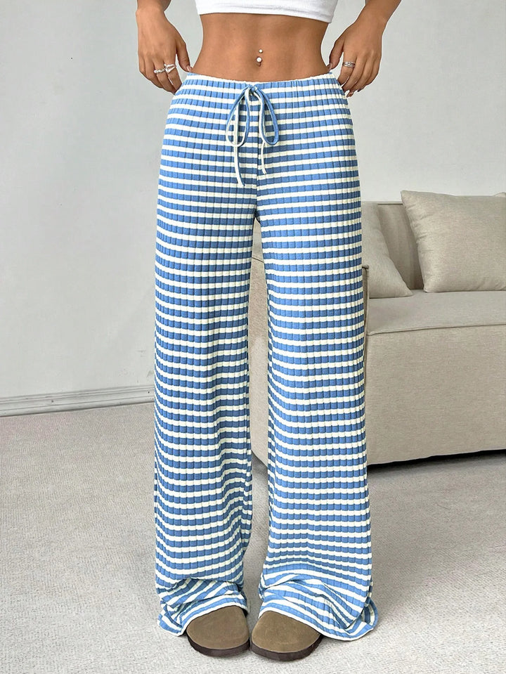 ARIA STRIPED TROUSERS