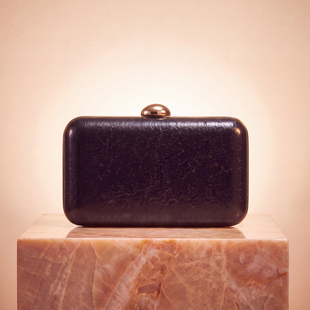 Serata Clutch Bag - Black