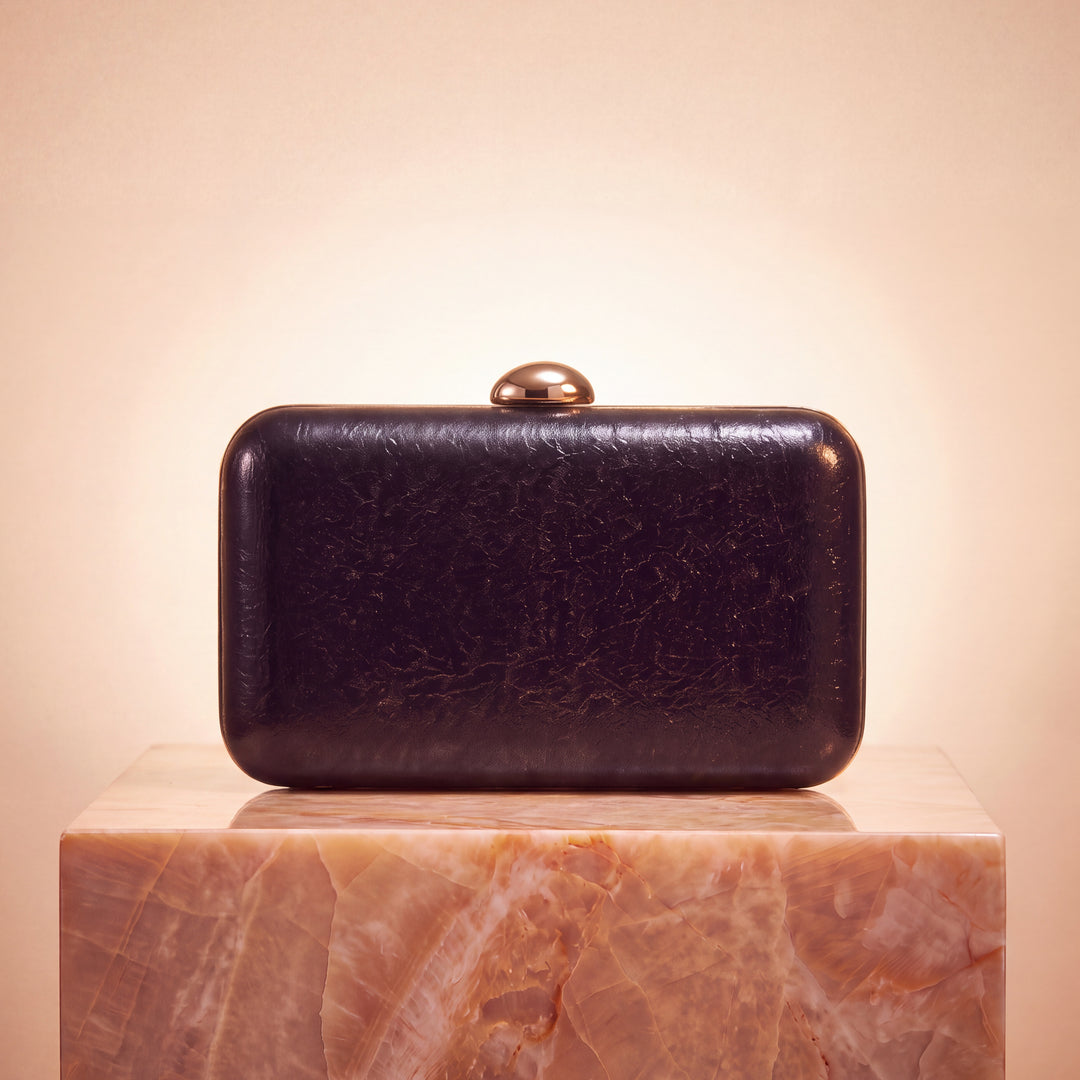 Serata Clutch Bag - Black