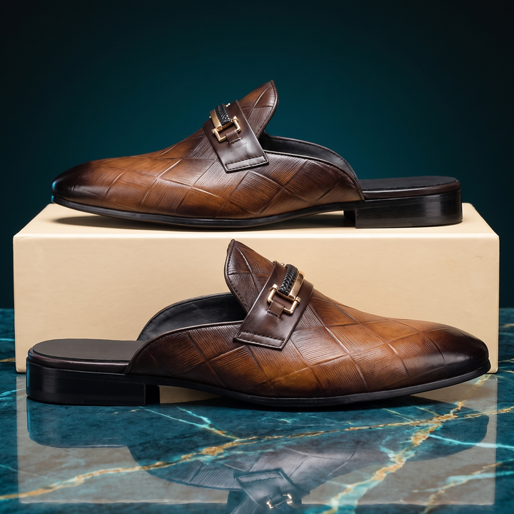 Castagno Mule Loafers