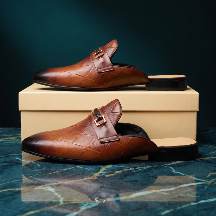 Castagno Mule Loafers
