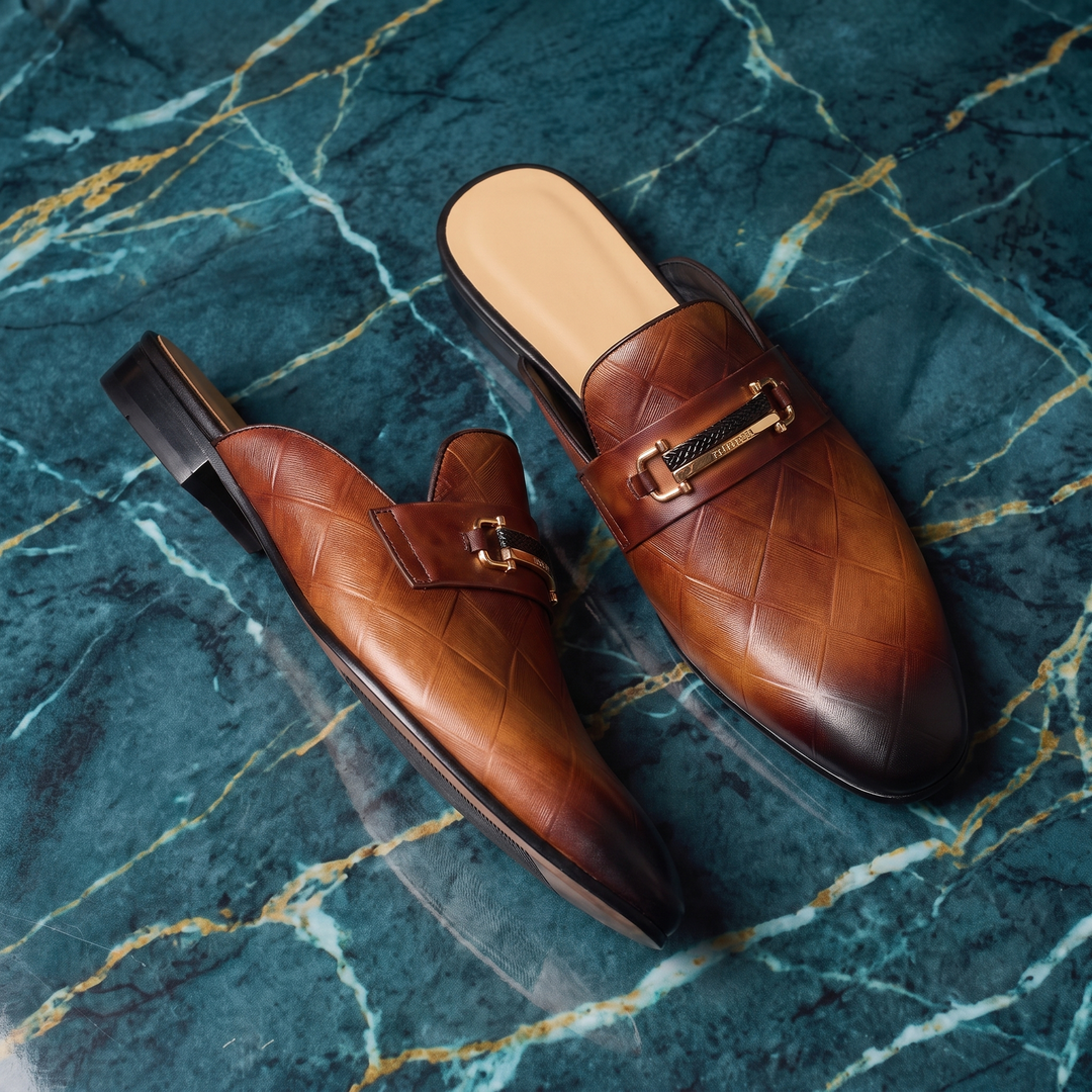 Castagno Mule Loafers