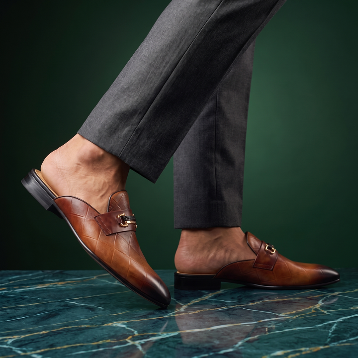 Castagno Mule Loafers