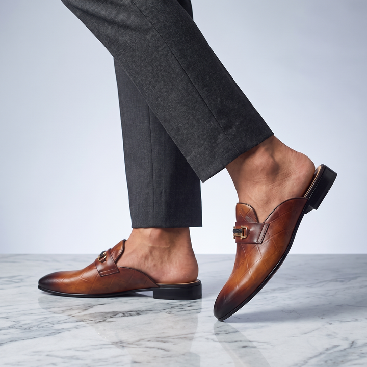 Castagno Mule Loafers